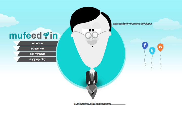 Mufeed Ahmad website preview
